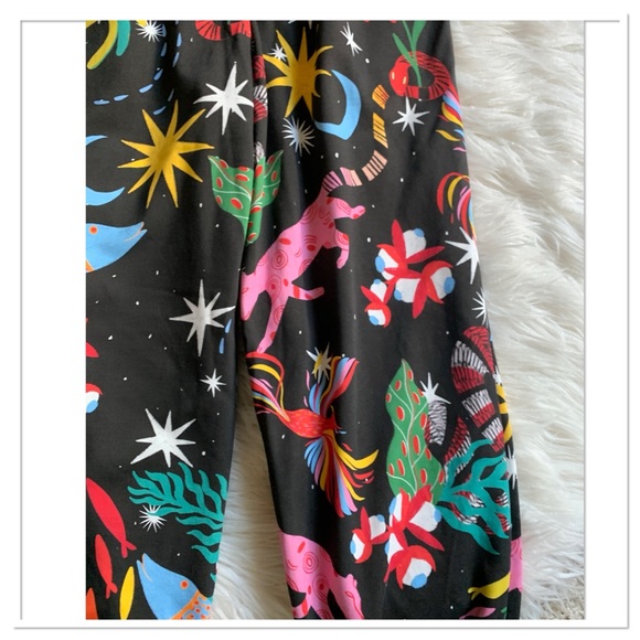 NWT Alden Adair Elton Pant In Moonlight Multicolor Size Extra Small - Picture 3 of 9